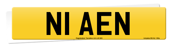 Registration number N1 AEN